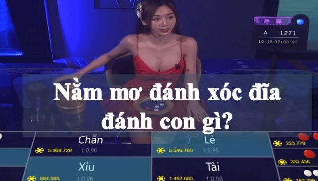 Con số may mắn từ giấc mơ xóc đĩa